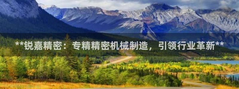 彩神的邀请码是多少：**锐嘉精密：专精精密机械制造，引领行业革新**