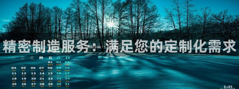 彩神v1破解器：精密制造服务：满足您的定制化需求