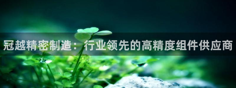 彩神是真的吗：冠越精密制造：行业领先的高精度组件供应商