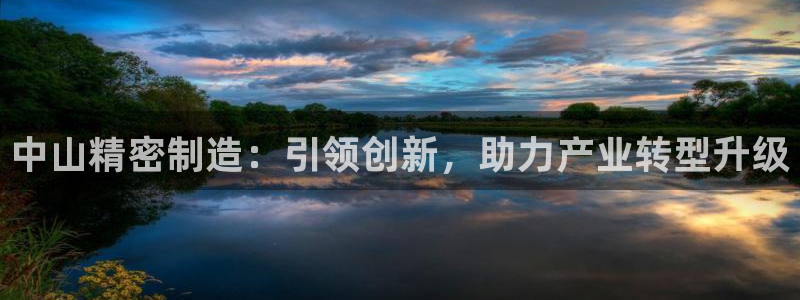彩神网可以赚钱是真的吗：中山精密制造：引领创新，助力产业转型升级