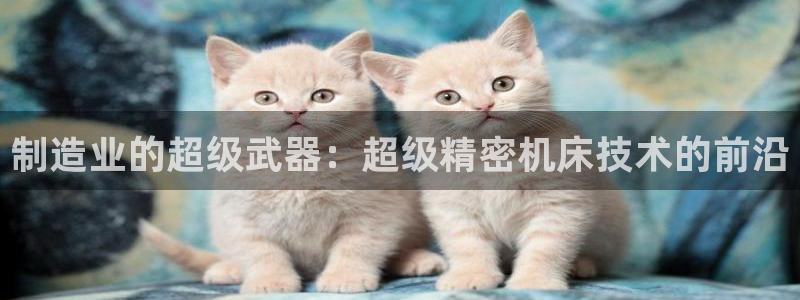 彩神8是正规平台吗是正品吗：制造业的超级武器：超级精密机床技术的前沿