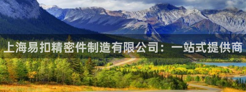 彩神vll购彩大厅：上海易扣精密件制造有限公司：一站式提供商