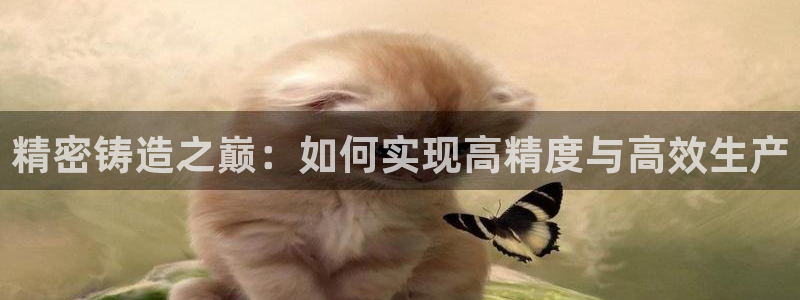 彩神8官网合法吗：精密铸造之巅：如何实现高精度与高效生产