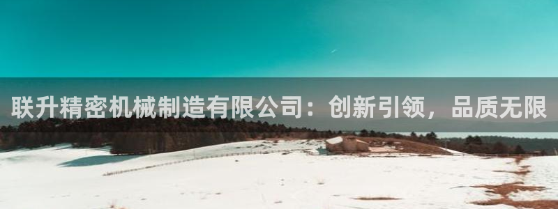 彩神v8下载网址：联升精密机械制造有限公司：创新引领，品质无限