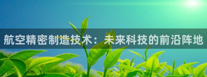 彩神争霸老平台：航空精密制造技术：未来科技的前沿阵地