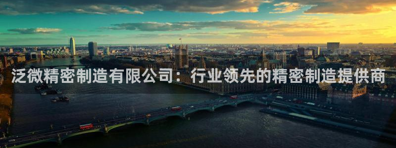 彩神赢了钱登录不上去：泛微精密制造有限公司：行业领先的精密制造提供商