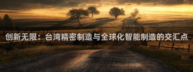 彩神平台能提现吗：创新无限：台湾精密制造与全球化智能制造的交汇点