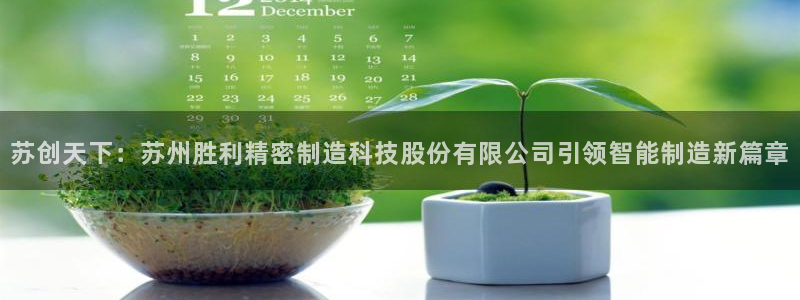 彩神输的钱是赌博还是诈骗：苏创天下：苏州胜利精密制造科技股份有限公司引领智能制造新篇章